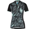 Maillot manches courtes Femme SAGAMI Bleu Marine Transparent - Image 1/2